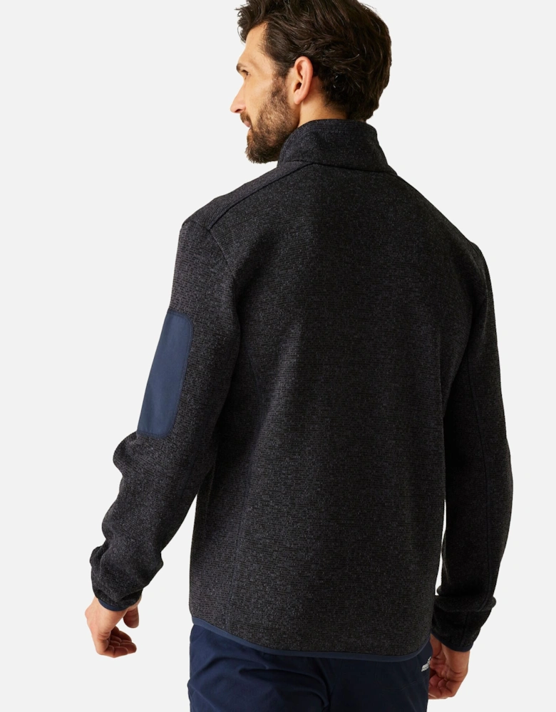 Mens Newhill Marl Full Zip Fleece Jacket