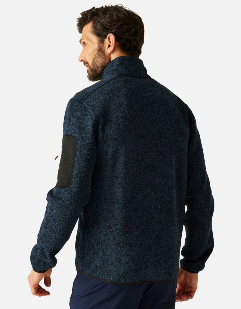 Mens Newhill Marl Full Zip Fleece Jacket