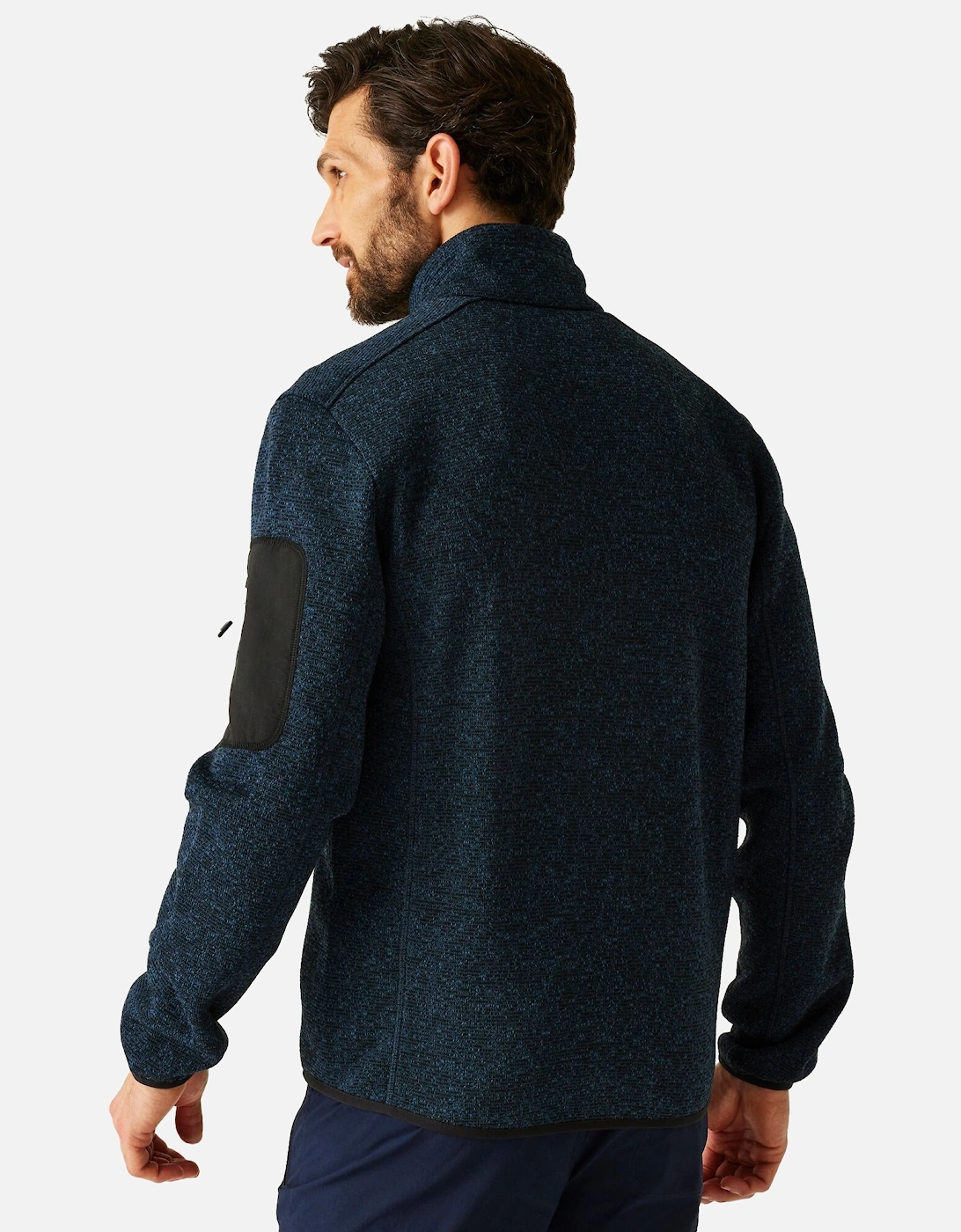 Mens Newhill Marl Full Zip Fleece Jacket