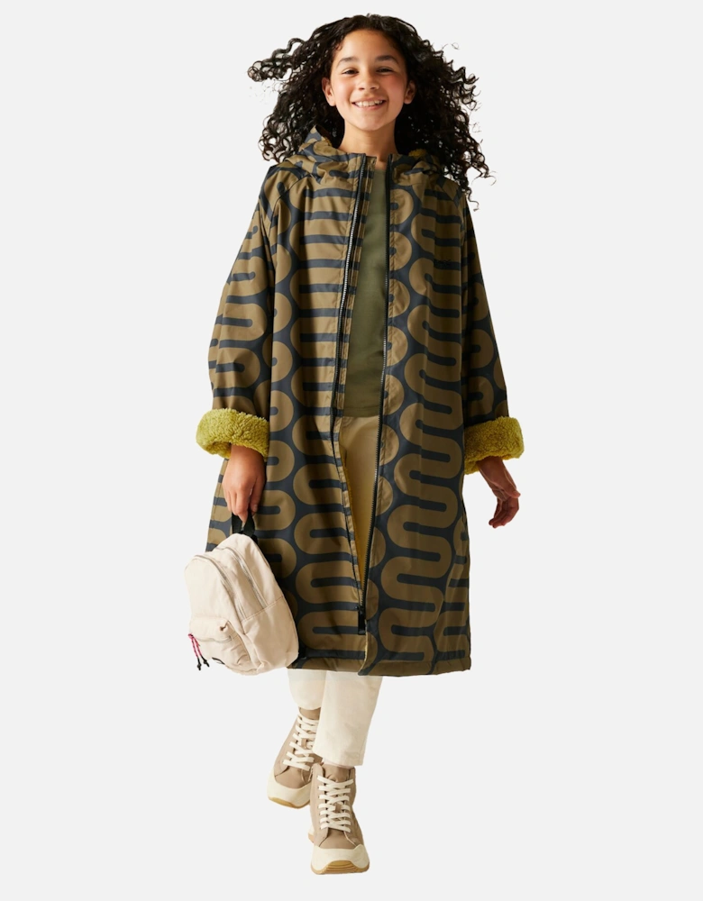 Childrens/Kids Orla Kiely Spotted Changing Robe