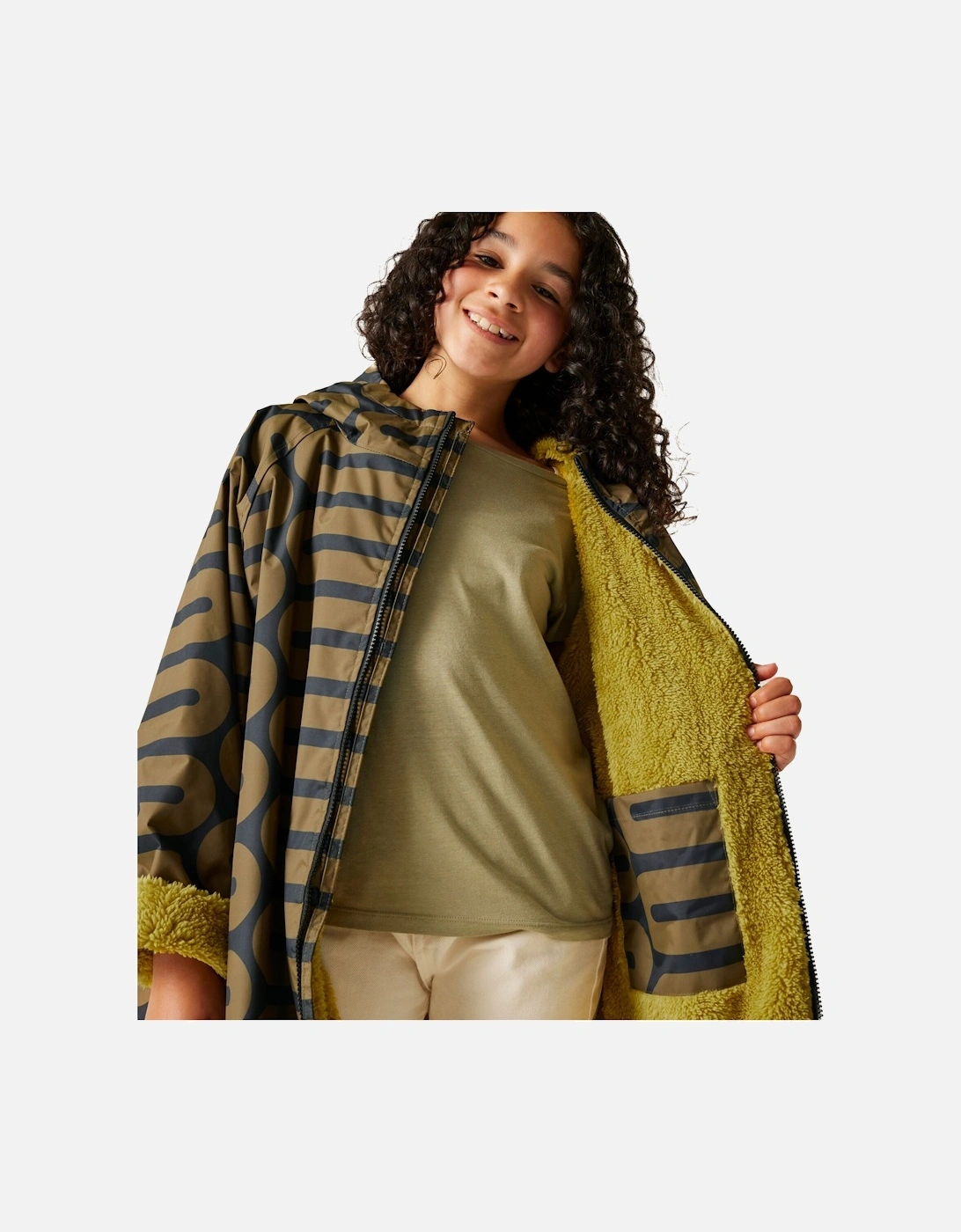 Childrens/Kids Orla Kiely Spotted Changing Robe