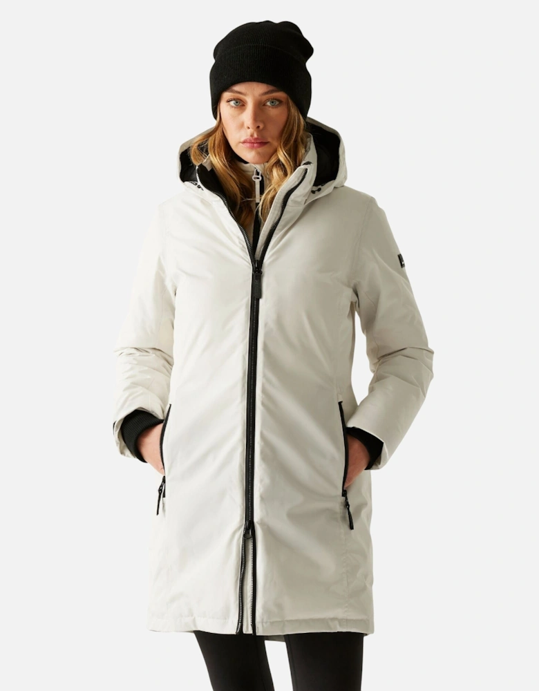 Womens/Ladies Marron Insulated Waterproof Jacket