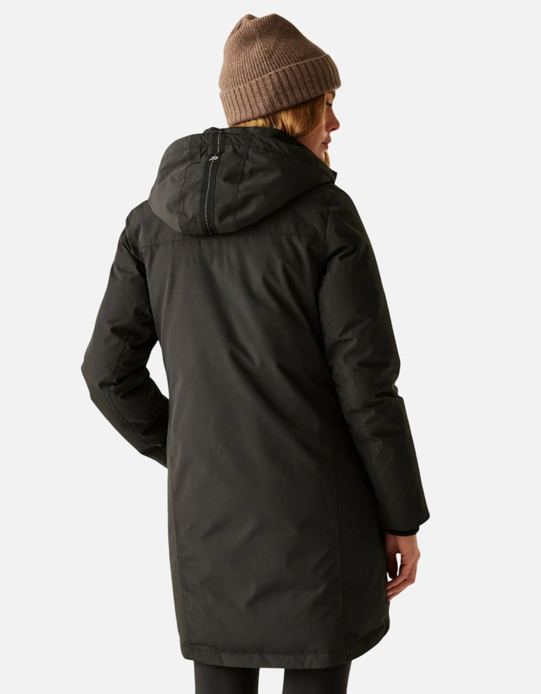 Womens/Ladies Marron Insulated Waterproof Jacket