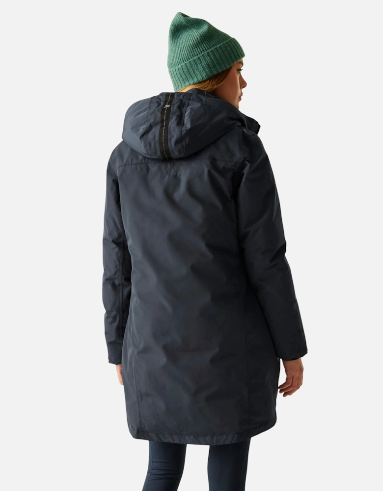 Womens/Ladies Marron Insulated Waterproof Jacket