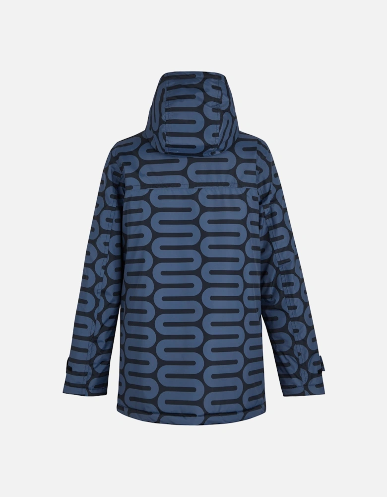 Womens/Ladies Orla Kiely Wiggle Mid Length Waterproof Jacket