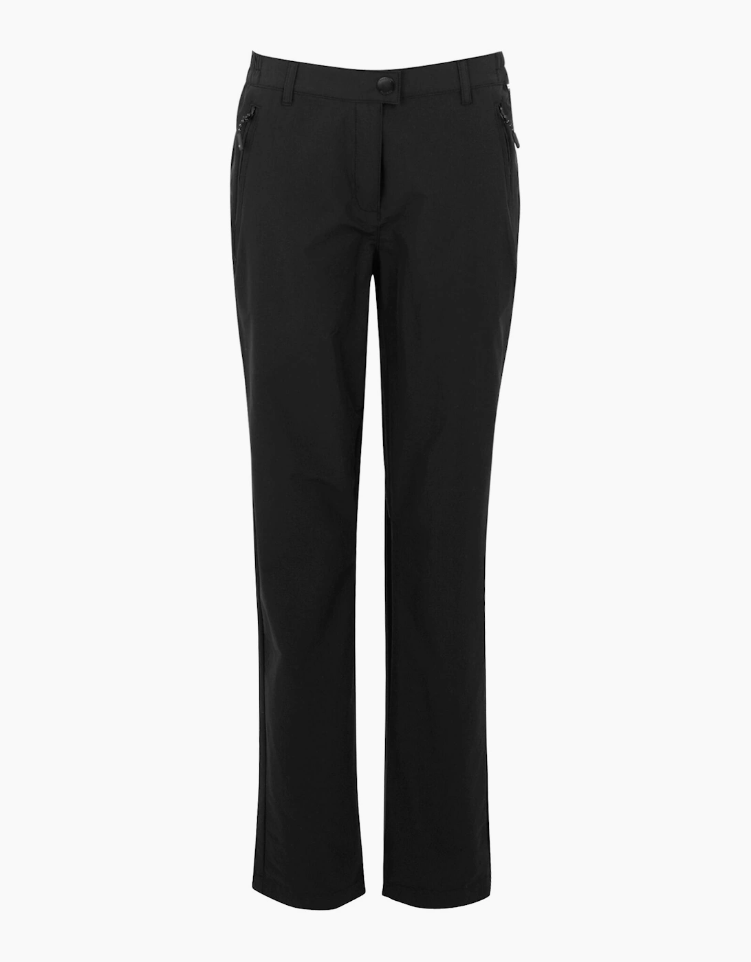 Regatta Women's Black / Highton Ii Hiking Trousers  Size 10 Uk S