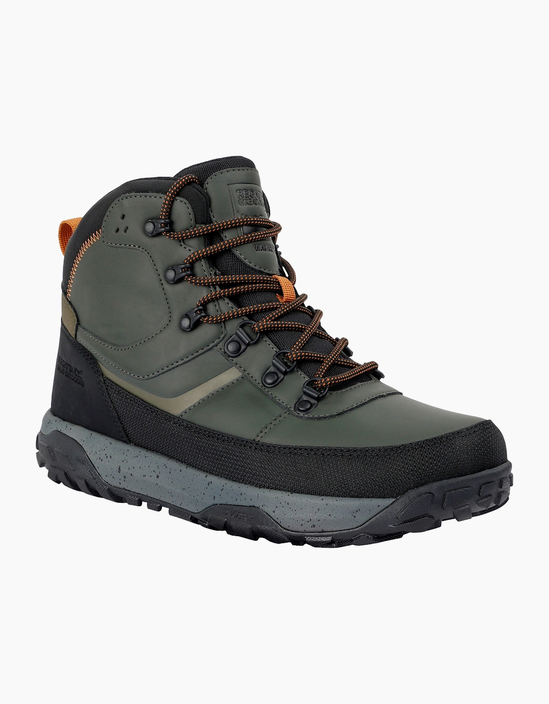 Regatta Men's Grey Renford Walking Shoes - Size 8