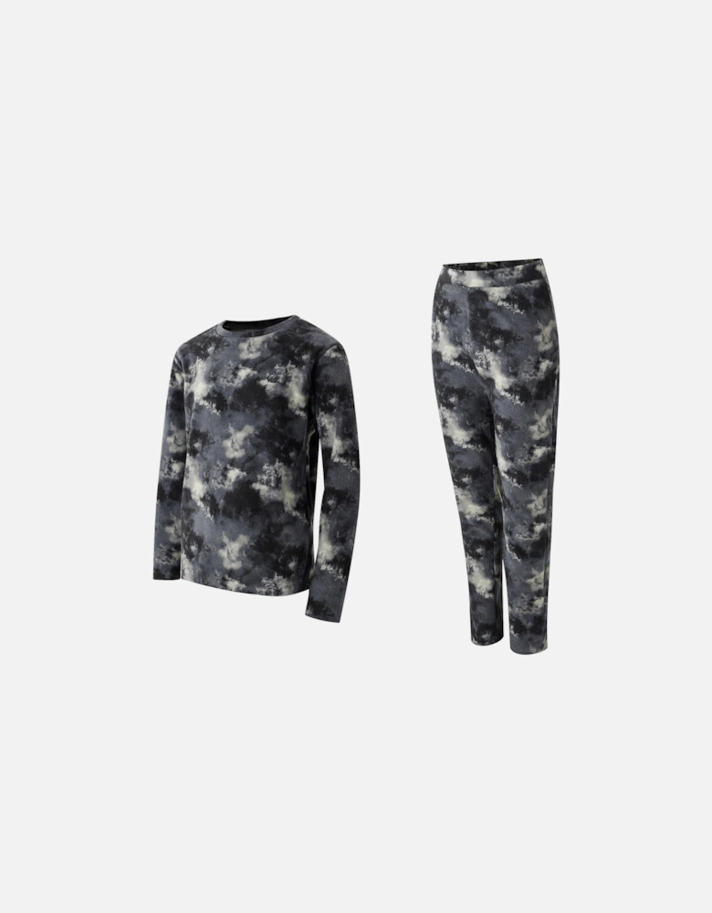 Childrens/Kids Distressed Thermal Base Layer Set