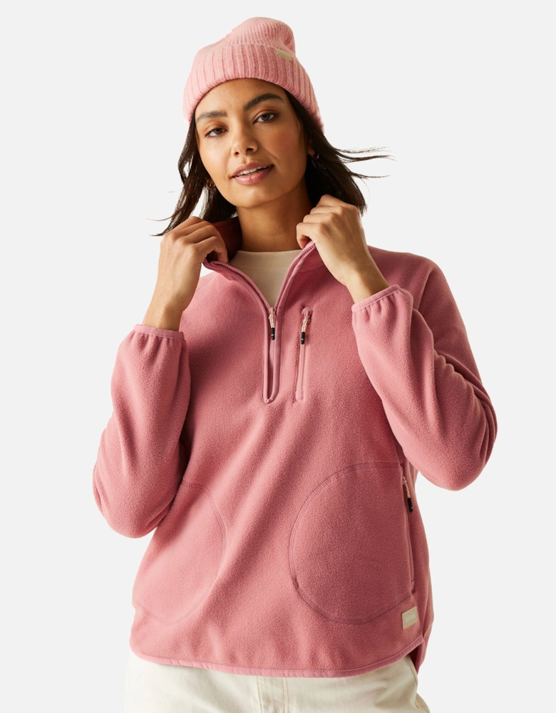 Womens/Ladies Frankie Quarter Zip Fleece Top