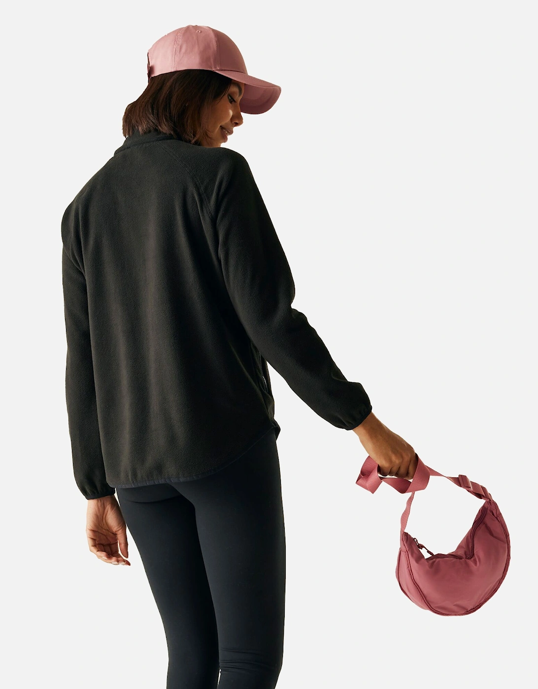Womens/Ladies Frankie Quarter Zip Fleece Top