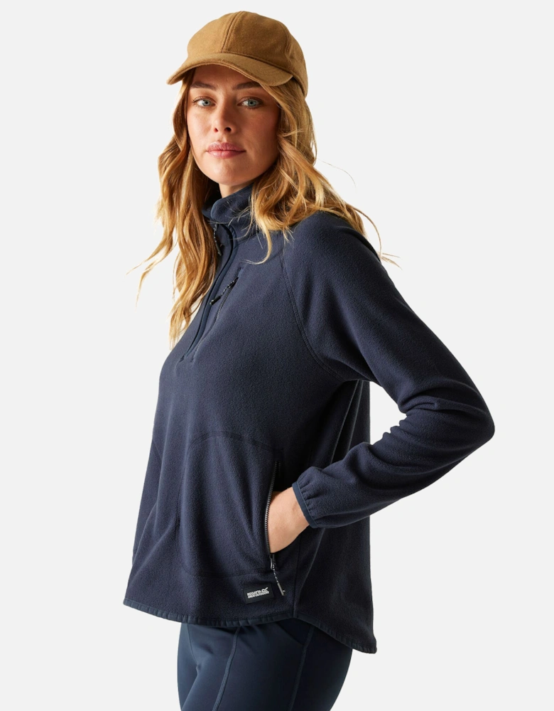 Womens/Ladies Frankie Quarter Zip Fleece Top