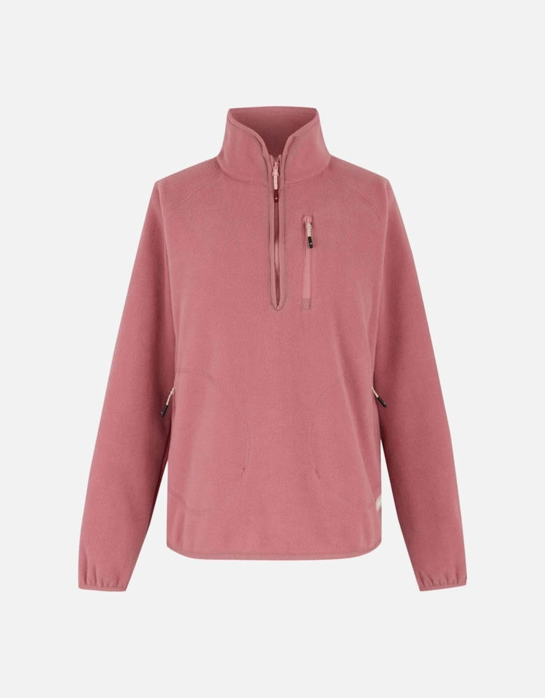 Womens/Ladies Frankie Quarter Zip Fleece Top