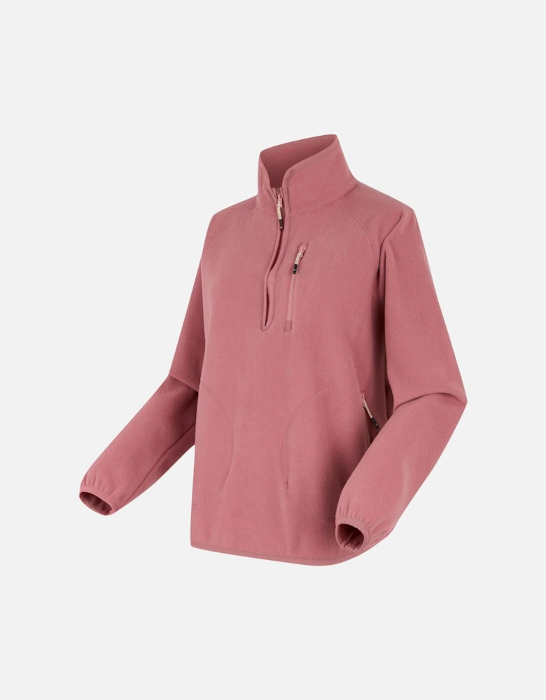 Womens/Ladies Frankie Quarter Zip Fleece Top