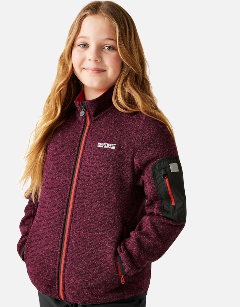 Childrens/Kids Newhill Full Zip Fleece Jacket