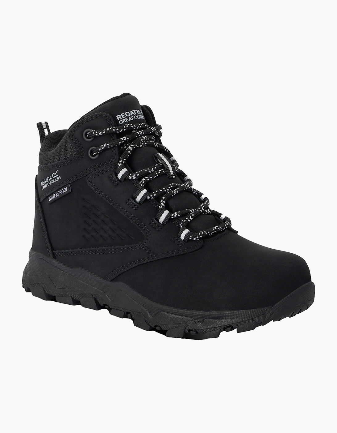 Regatta Unisex Black Childrens/ Amble Walking Boots - Size 13 Kids