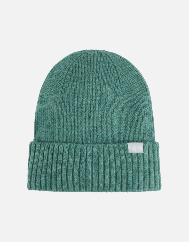 Womens/Ladies Basic Ribbed Beanie