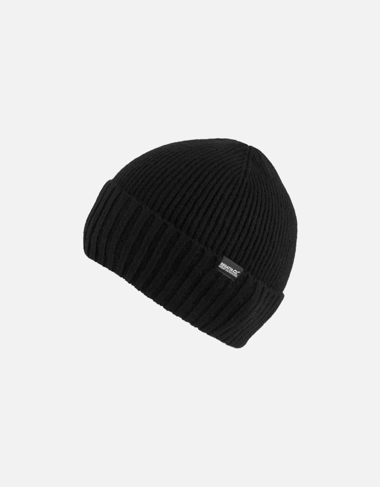 Womens/Ladies Basic Ribbed Beanie