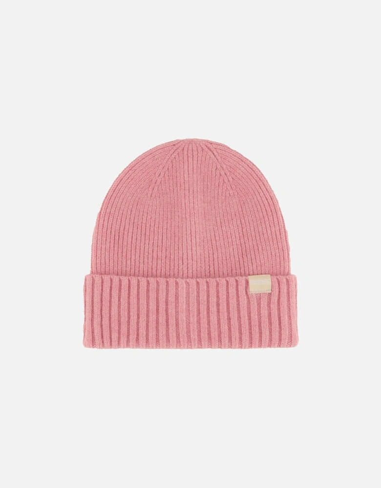 Womens/Ladies Basic Ribbed Beanie