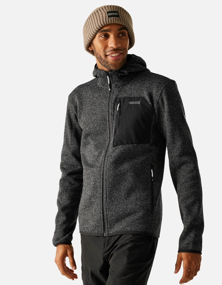 Mens Newhill Marl Full Zip Fleece Jacket