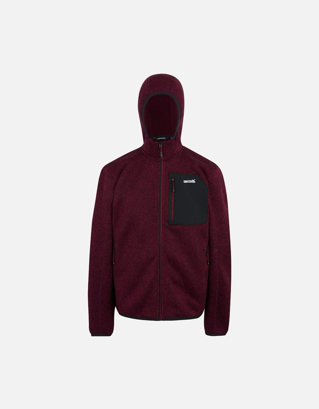 Mens Newhill Marl Full Zip Fleece Jacket, 6 of 5