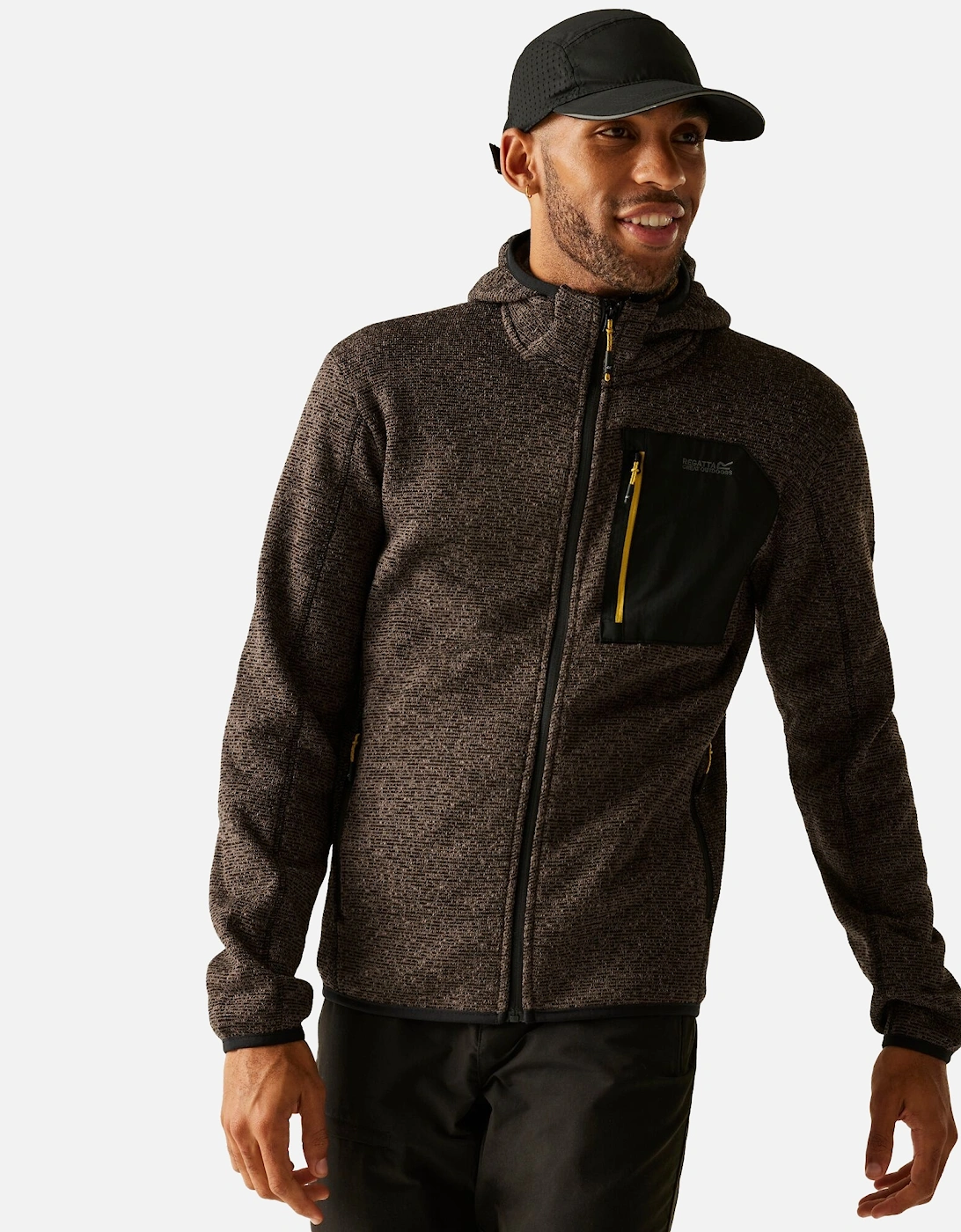 Mens Newhill Marl Full Zip Fleece Jacket