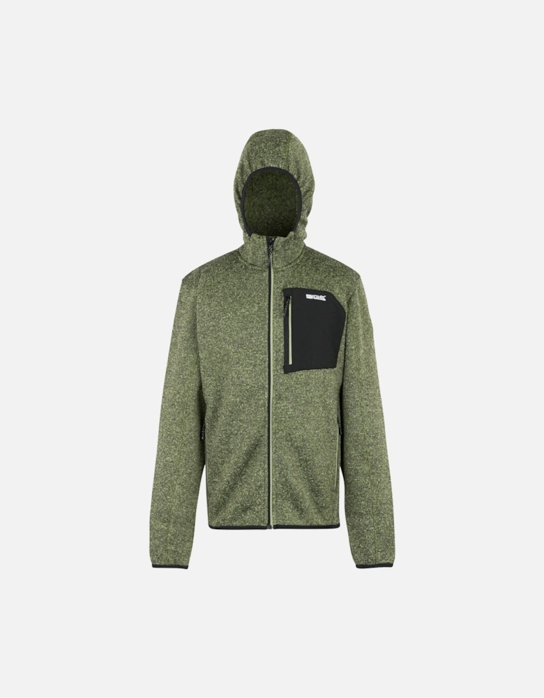 Mens Newhill Marl Full Zip Fleece Jacket