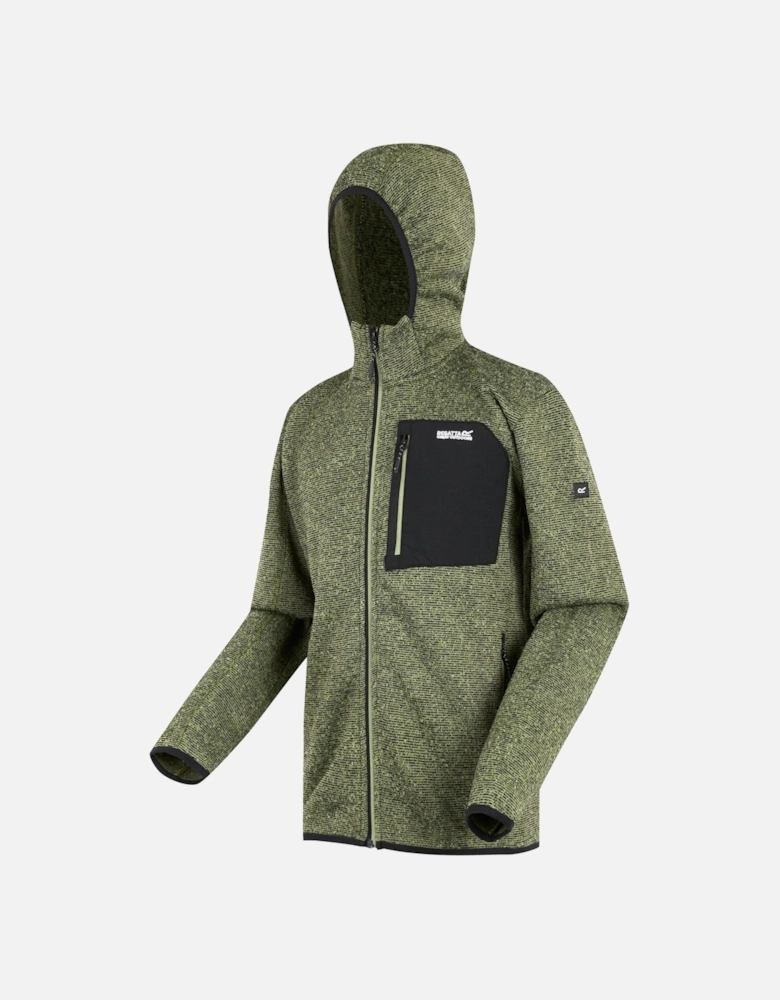 Mens Newhill Marl Full Zip Fleece Jacket
