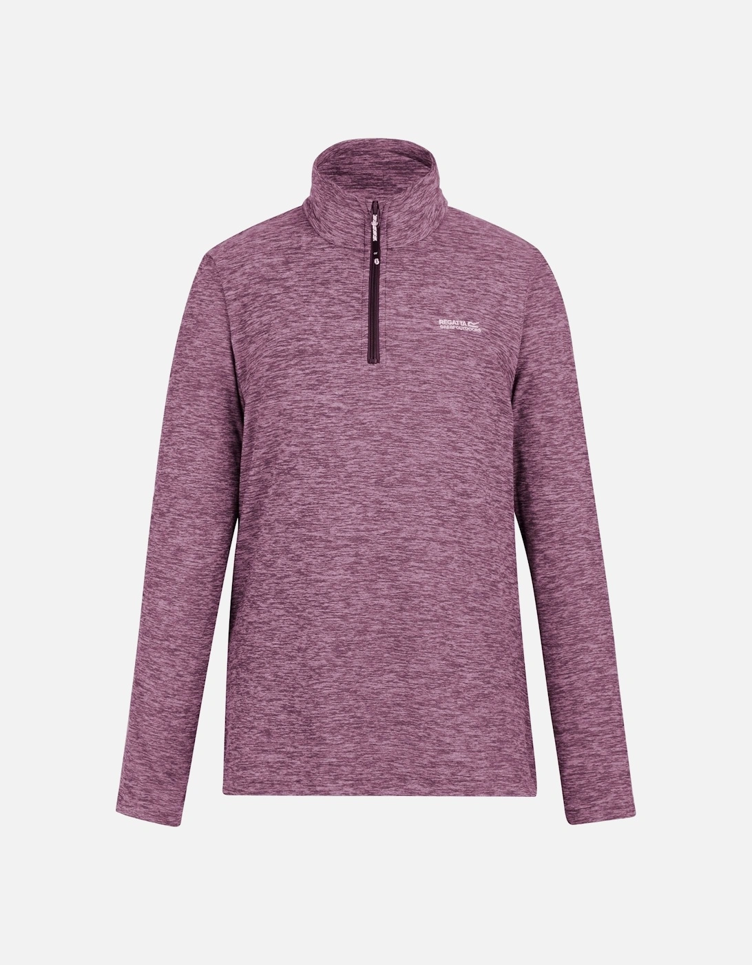 Womens/Ladies Sweetheart Quarter Zip Fleece Top, 6 of 5