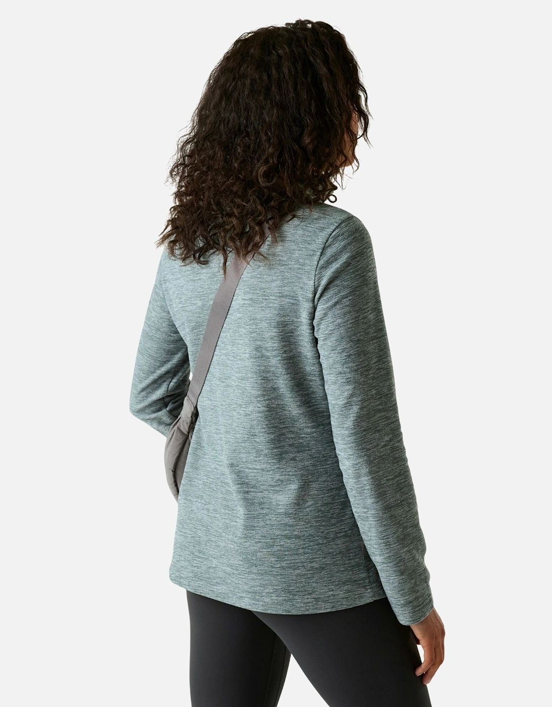 Womens/Ladies Sweetheart Quarter Zip Fleece Top
