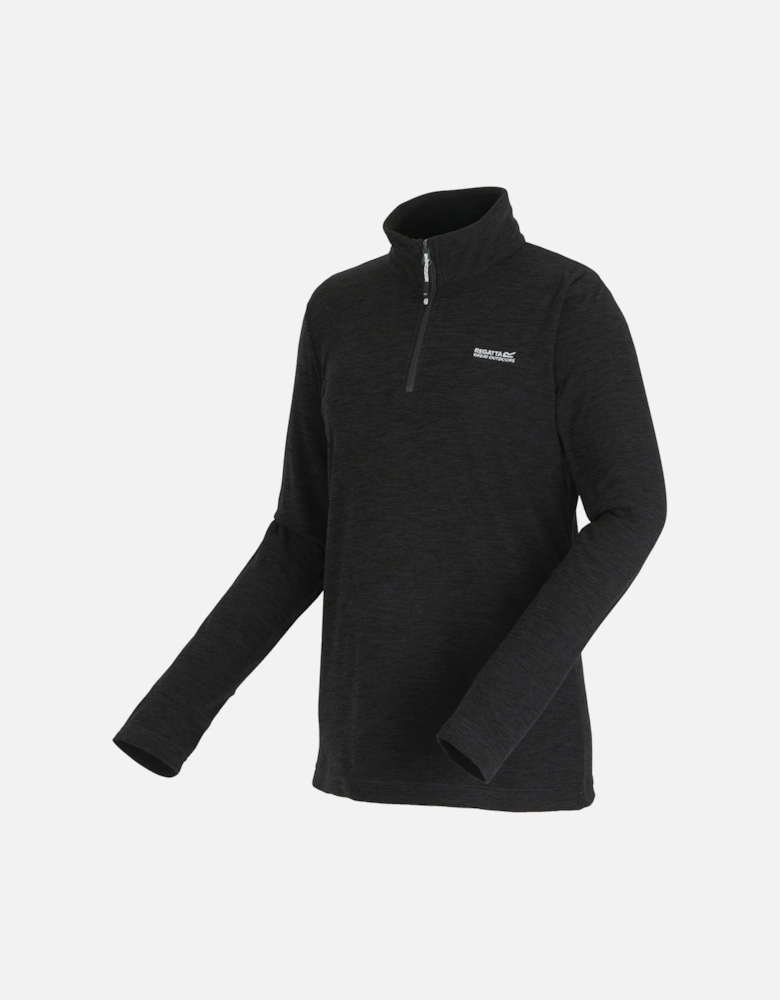 Womens/Ladies Sweetheart Quarter Zip Fleece Top