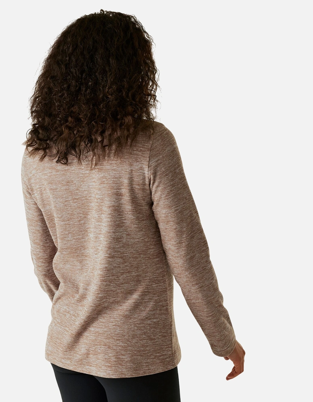 Womens/Ladies Sweetheart Quarter Zip Fleece Top