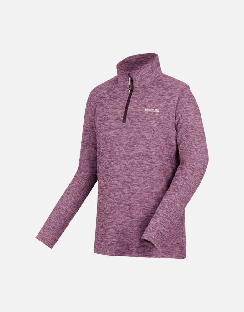Womens/Ladies Sweetheart Quarter Zip Fleece Top