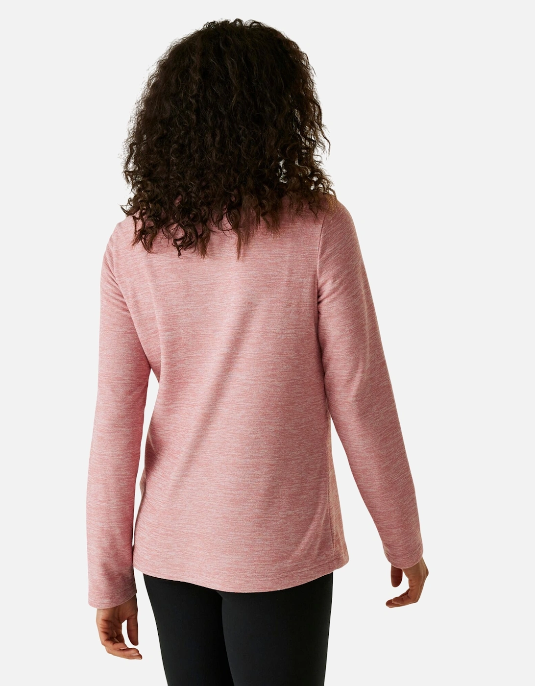 Womens/Ladies Sweetheart Quarter Zip Fleece Top