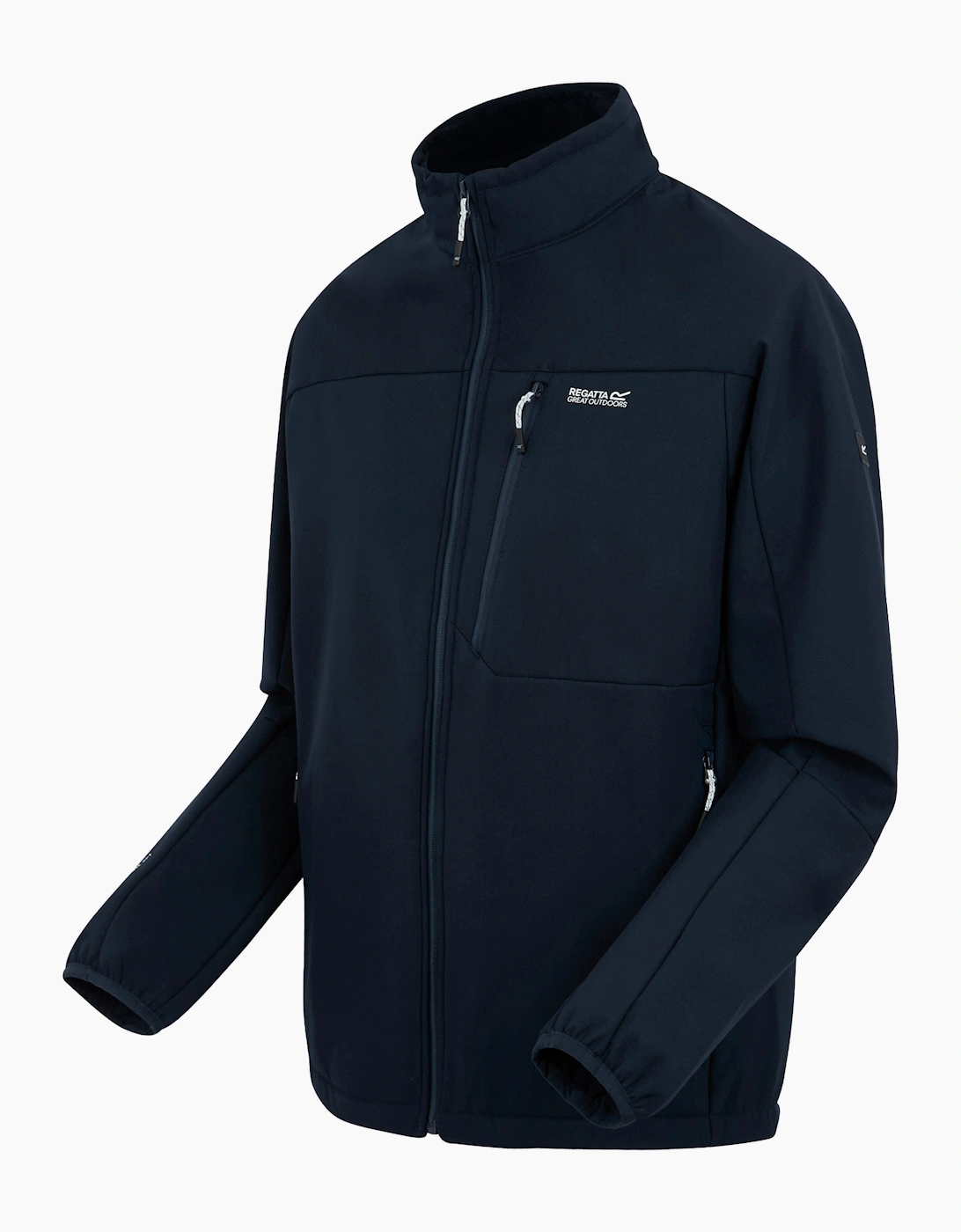 Regatta (Xl, Navy Blue) Mens Mountdale Soft Shell Jacket - Image 3