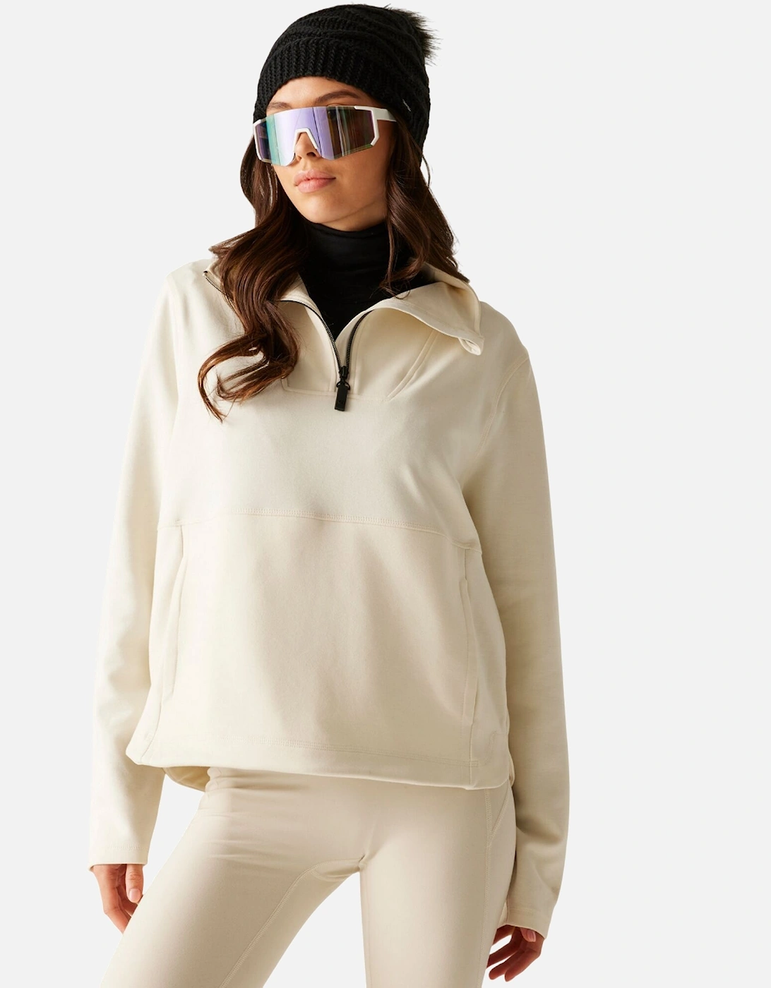 Womens/Ladies Wander Quarter Zip Sweatshirt
