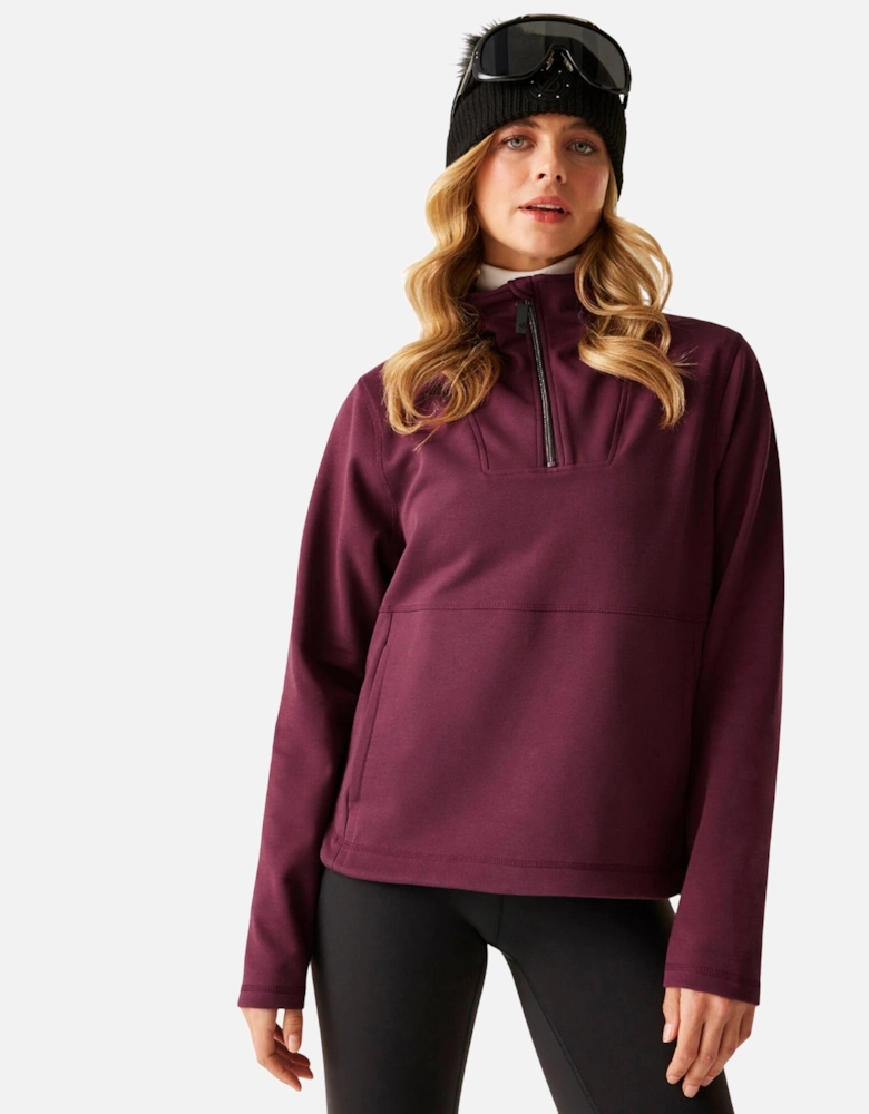 Womens/Ladies Wander Quarter Zip Sweatshirt