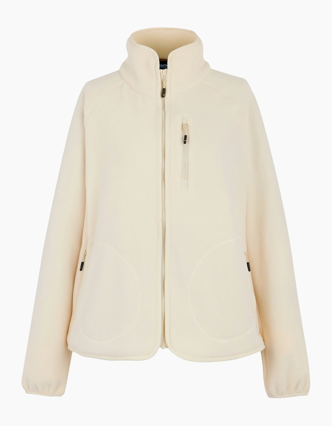 Regatta Women's Cream/White / Frankie Full Zip Fleece Jacket - Size 18 UK