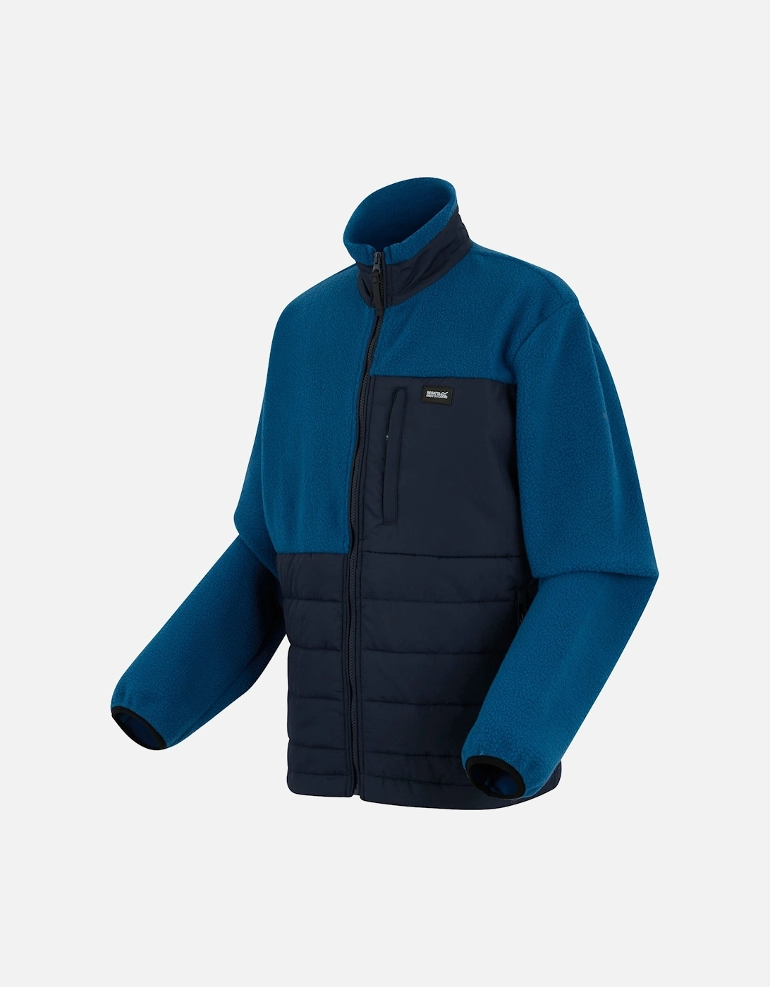 Mens Frankie Borg Full Zip Hybrid Jacket