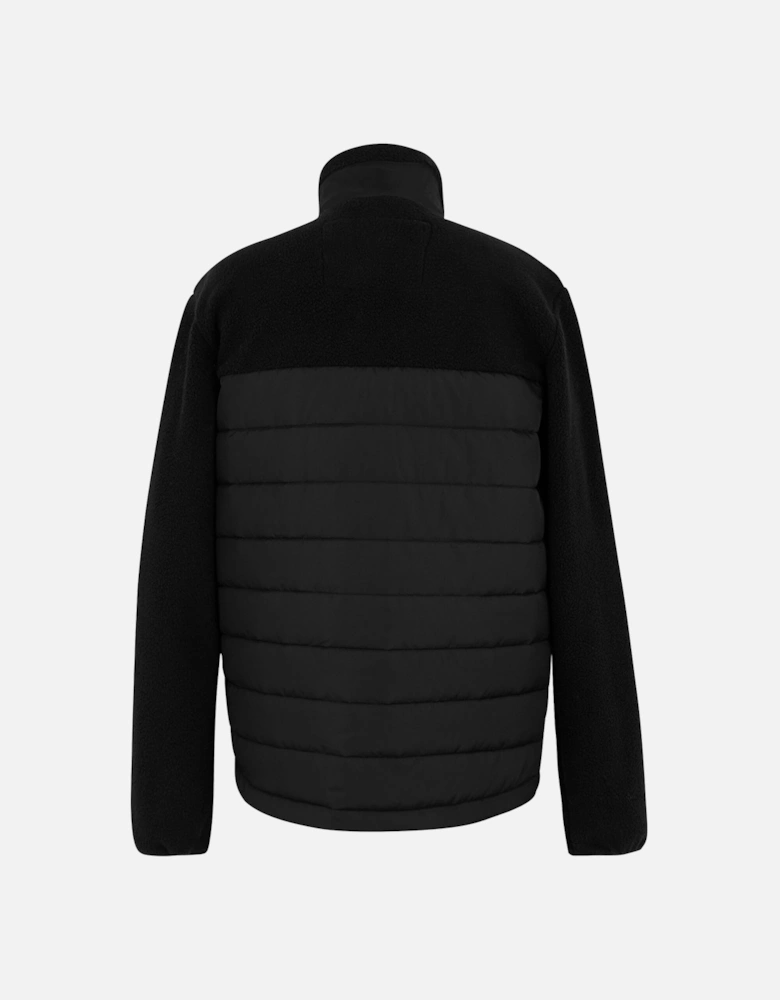 Mens Frankie Borg Full Zip Hybrid Jacket
