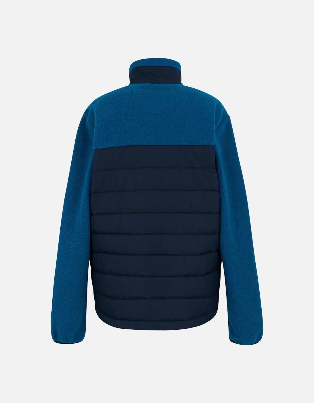 Mens Frankie Borg Full Zip Hybrid Jacket