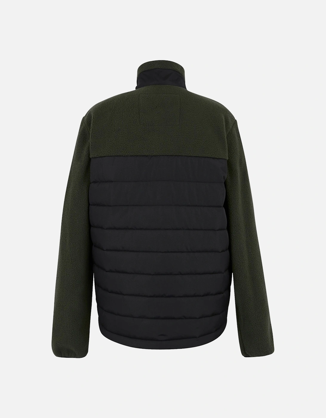 Mens Frankie Borg Full Zip Hybrid Jacket
