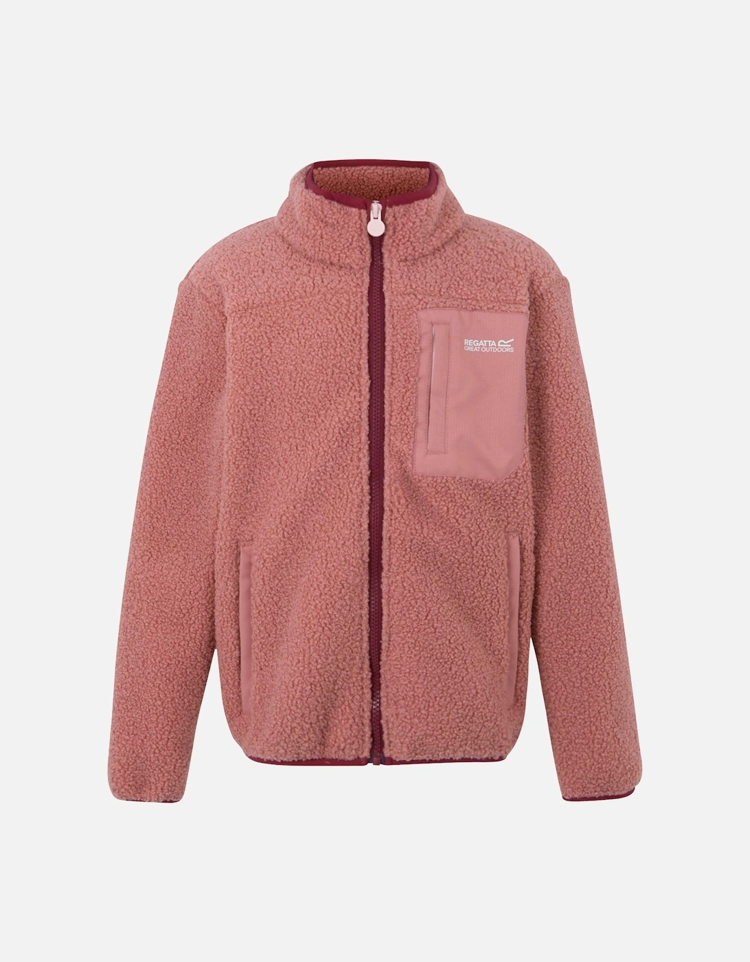 Childrens/Kids Frankie Full Zip Fleece Jacket, 6 of 5