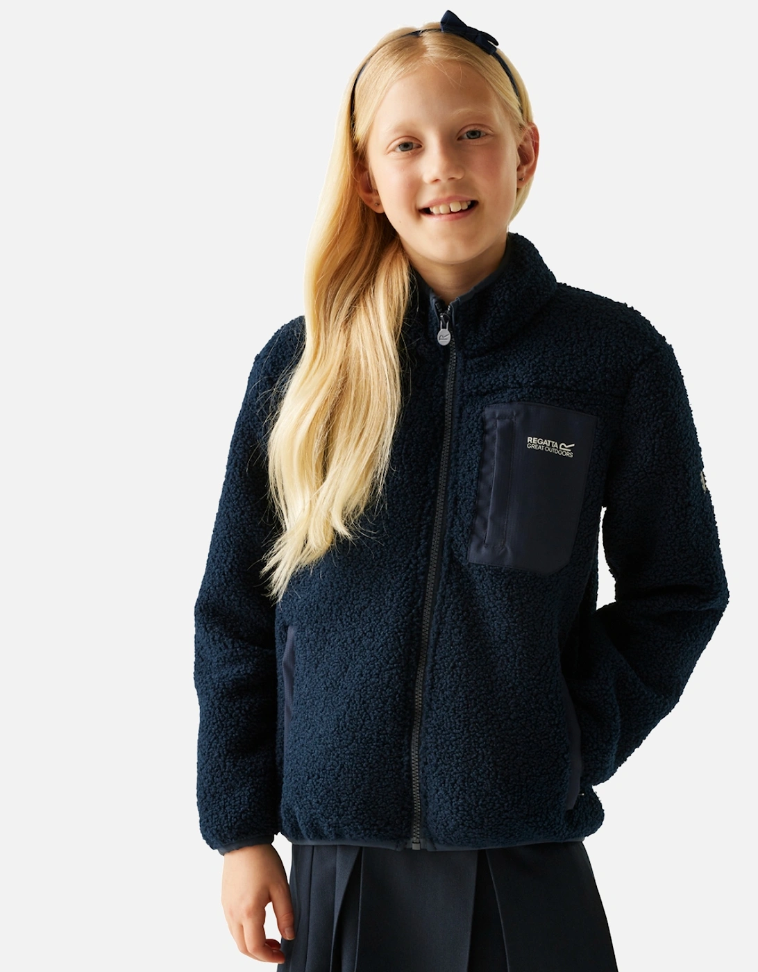 Childrens/Kids Frankie Full Zip Fleece Jacket