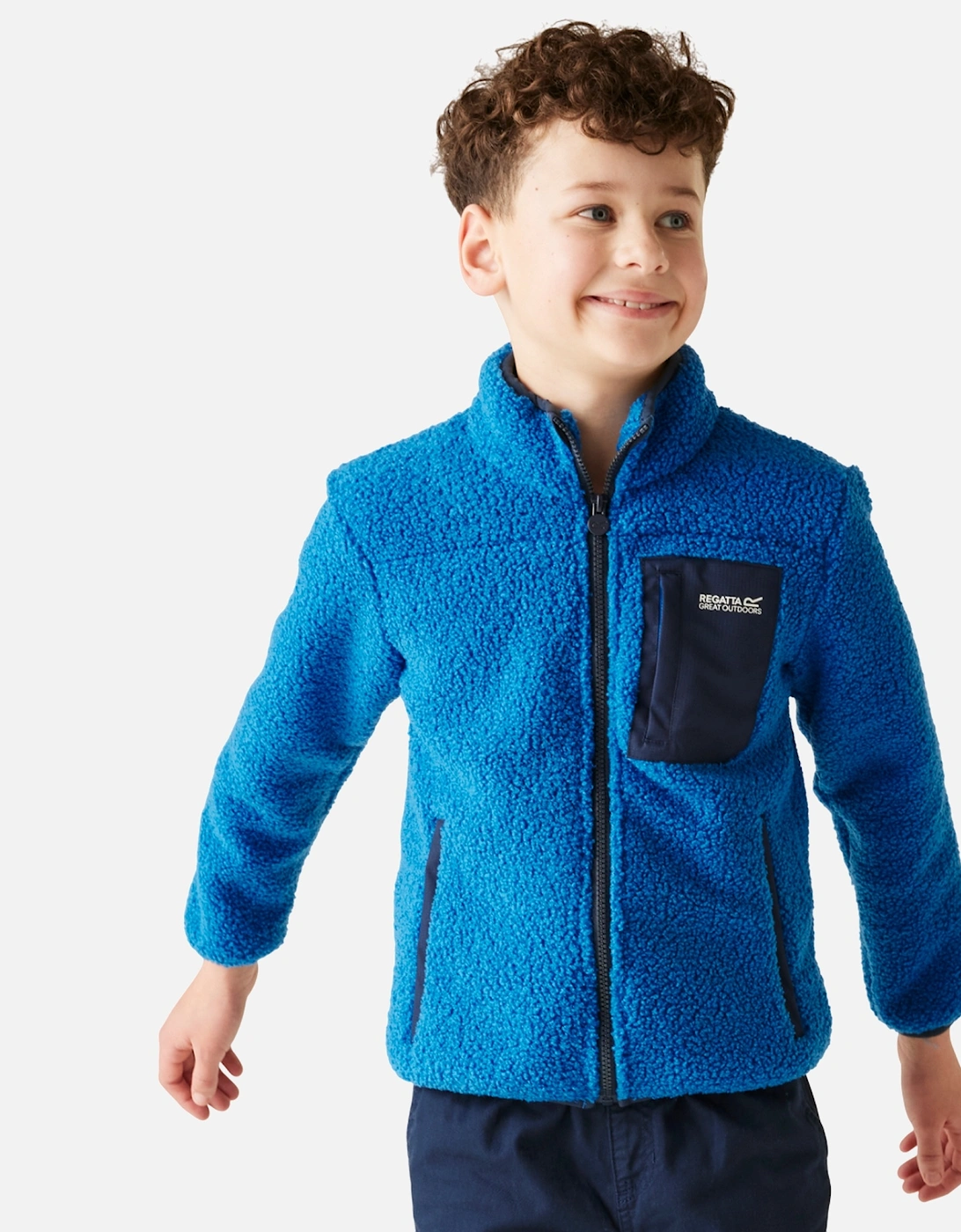 Childrens/Kids Frankie Full Zip Fleece Jacket
