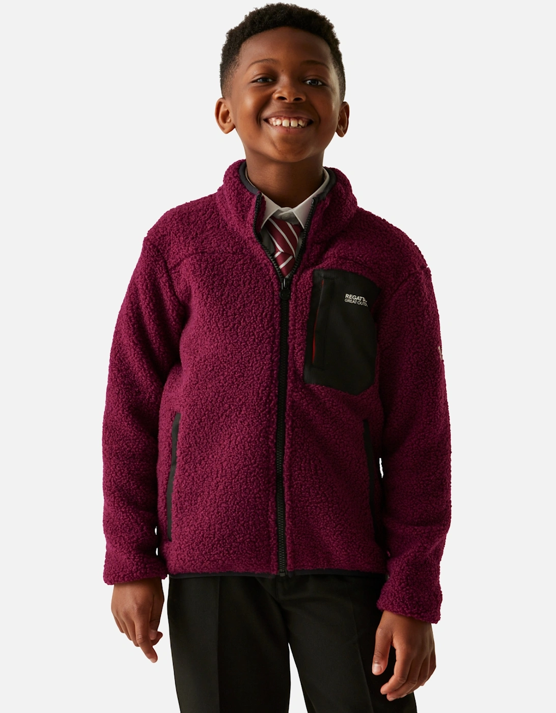Childrens/Kids Frankie Full Zip Fleece Jacket