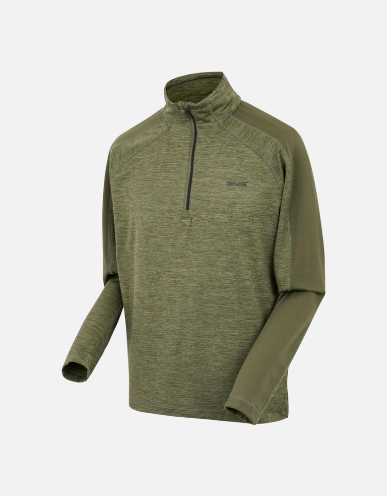 Mens Hepley Half Zip Fleece Jacket