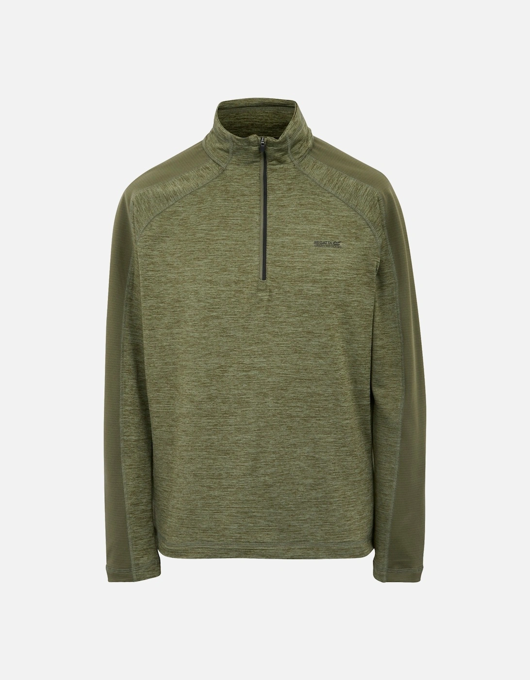 Mens Hepley Half Zip Fleece Jacket, 6 of 5