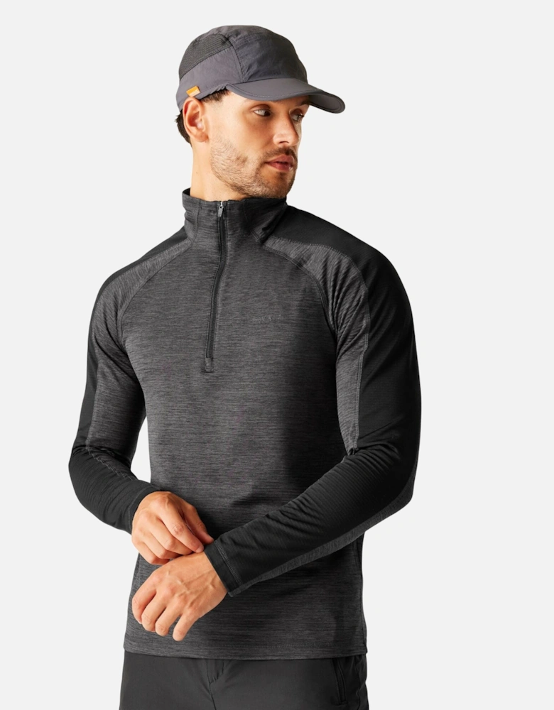 Mens Hepley Half Zip Fleece Jacket