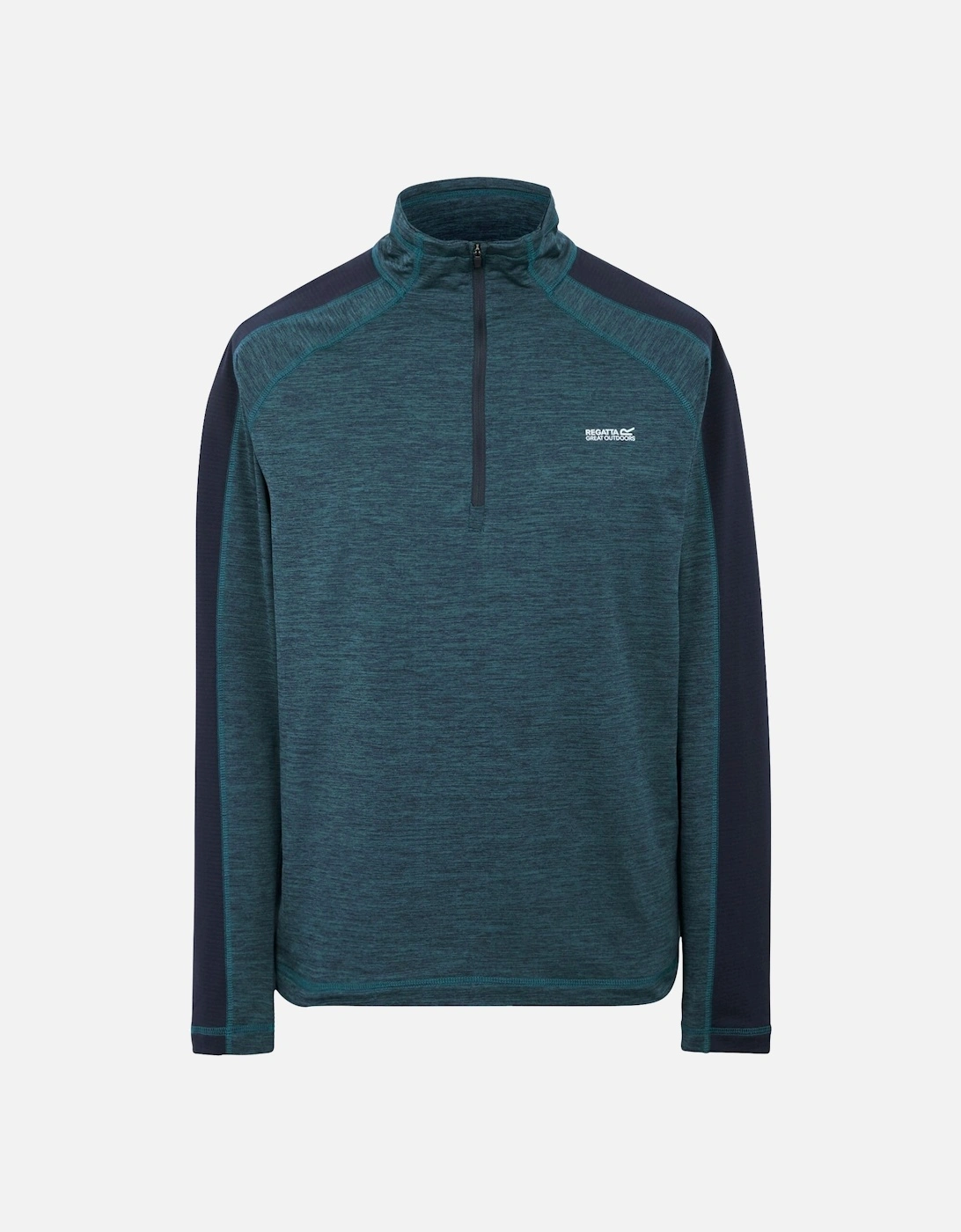 Mens Hepley Half Zip Fleece Jacket, 6 of 5