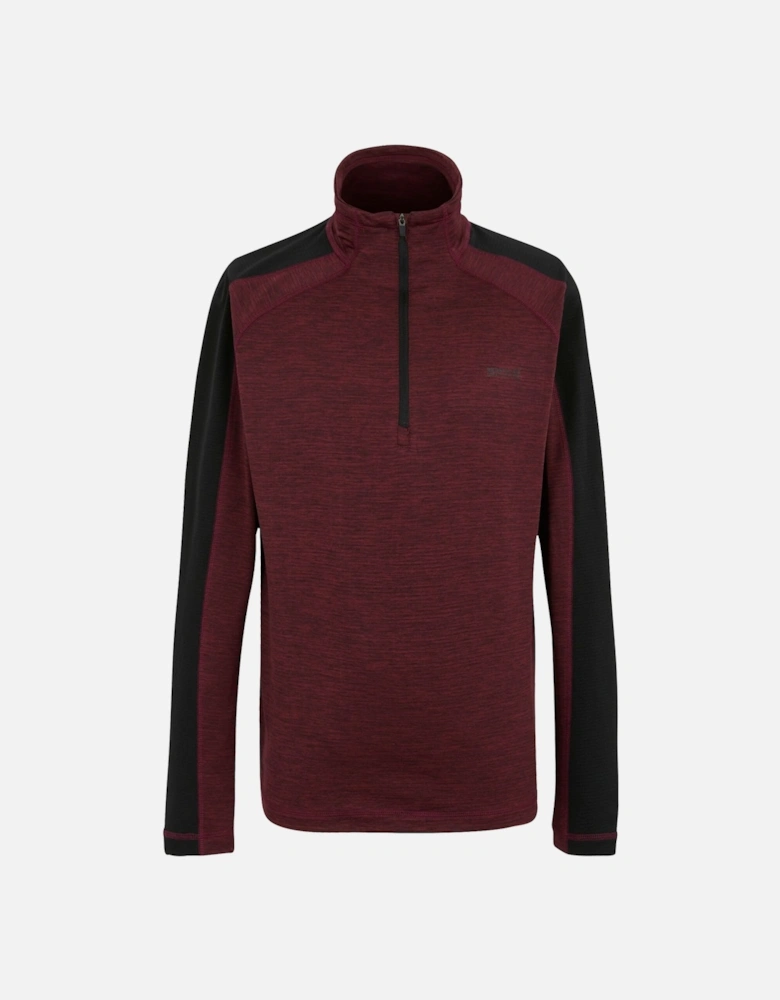 Mens Hepley Half Zip Fleece Jacket